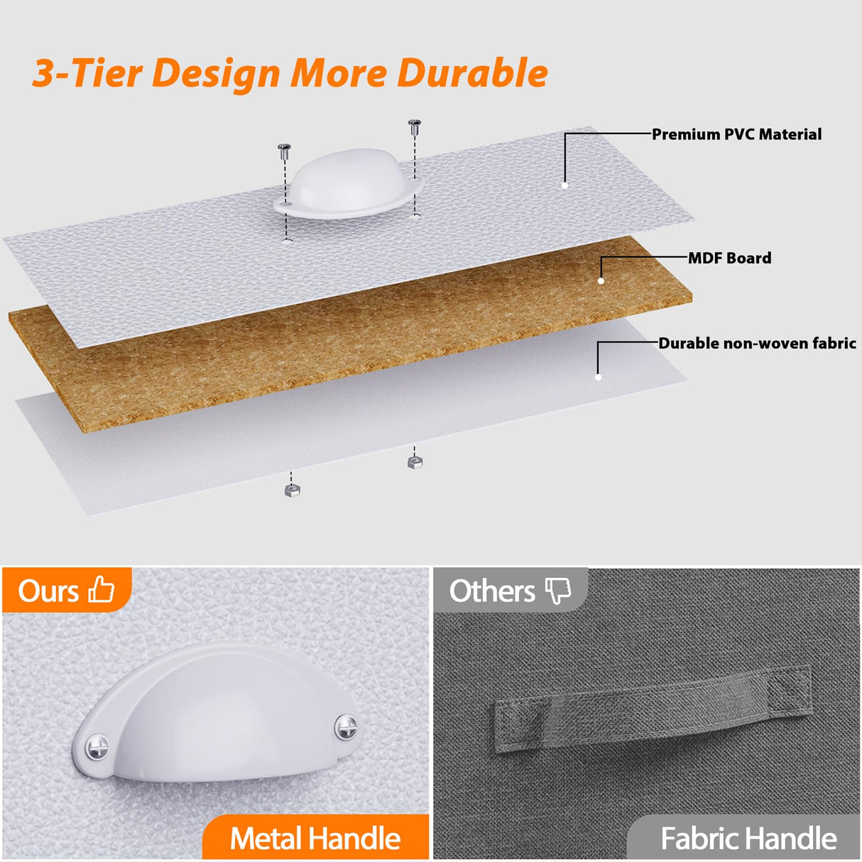 White 47" Console Sofa Table with 3 Drawers and Multi-Tier Storage Shelves for Entryway and Living Room Furologee