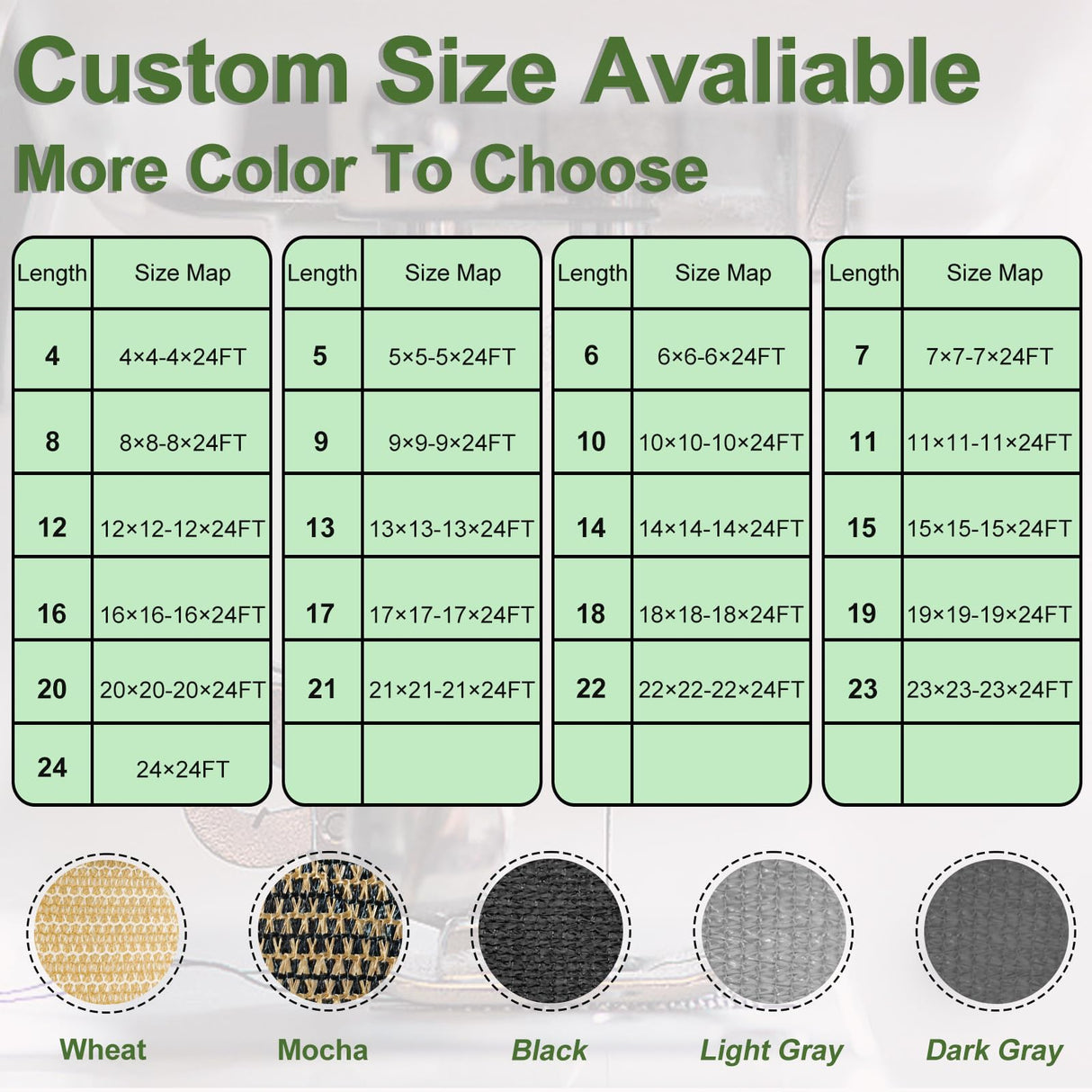 Artpuch Outdoor Pergola Shade Cover 10x18 FT Sun Shade Cloth with Grommets Mocha 90% UV Protection Canopy Patio Privacy Screen (Customized Available) Artpuch