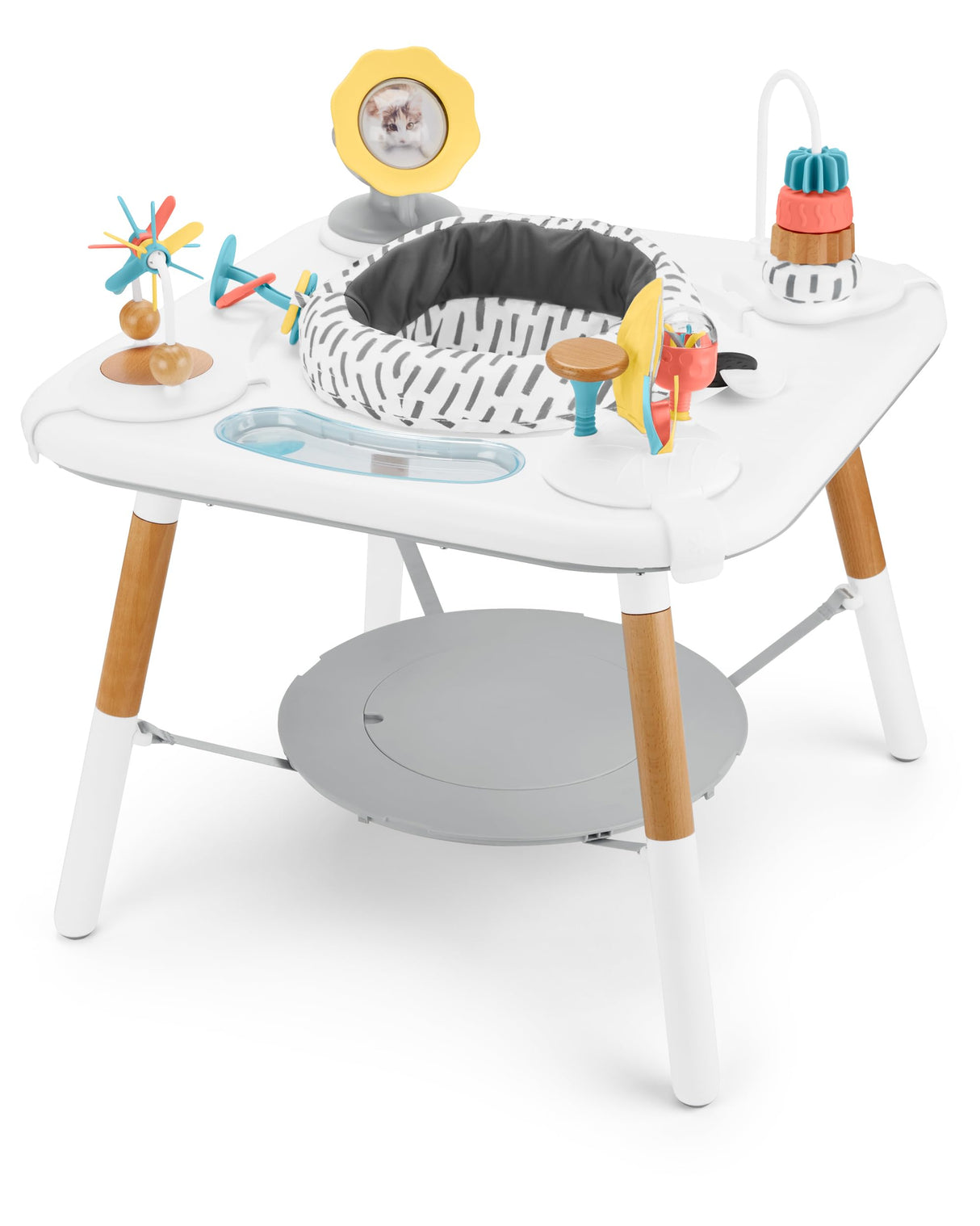 Skip Hop Discoverosity Montessori-Inspired 3-Stage Activity Center & Play Table for Baby Ages 4m+ Skip Hop