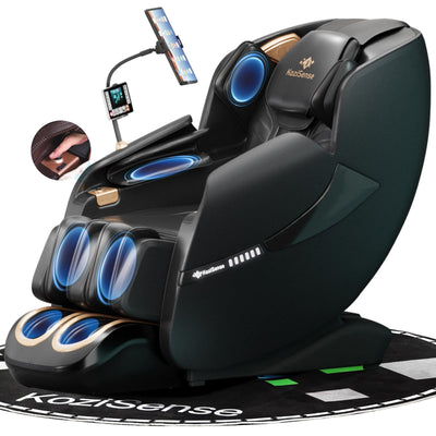 KoziSense 2025 Massage Chair Full Body, Zero Gravity SL-Track Shiatsu Massage Recliner Chair with Heat, 12 Auto Modes, Backlit Touchscreen and Calfrest Extension