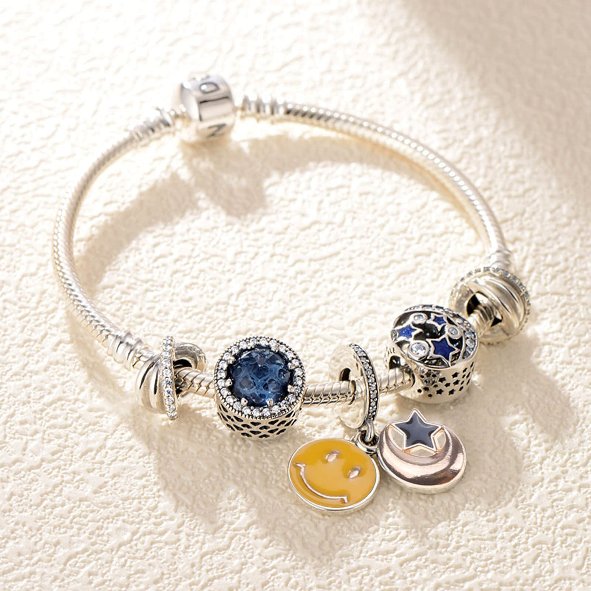 Mckanti 150PCS Bracelet Charms, Silver Bracelet Gold Plated Enamel Charms Pendants for Necklace Bracelet Jewelry Making and Crafting Mckanti