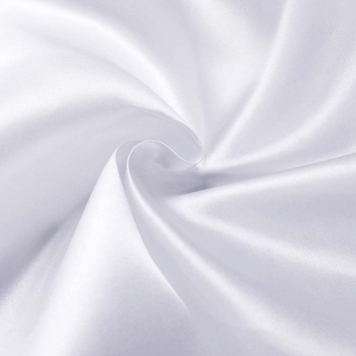 VACVELT 50 Pack White Satin Napkins 17x17 Inch Wedding Napkins Bulk, Decorative Elegant Dinner Napkins Square Table Napkins Decor, Silky Satin Cloth Napkins for Restaurant Banquet Graduation Party VACVELT