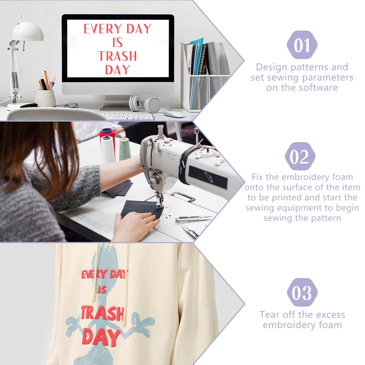 30 Pcs 6×9 Inch 3mm EVA Puffy Foam Sheets – High-Density Embroidery Foam for 3D Crafts, Sewing, Cosplay Costumes, Quilting, Hats & DIY Projects MANOPAWS