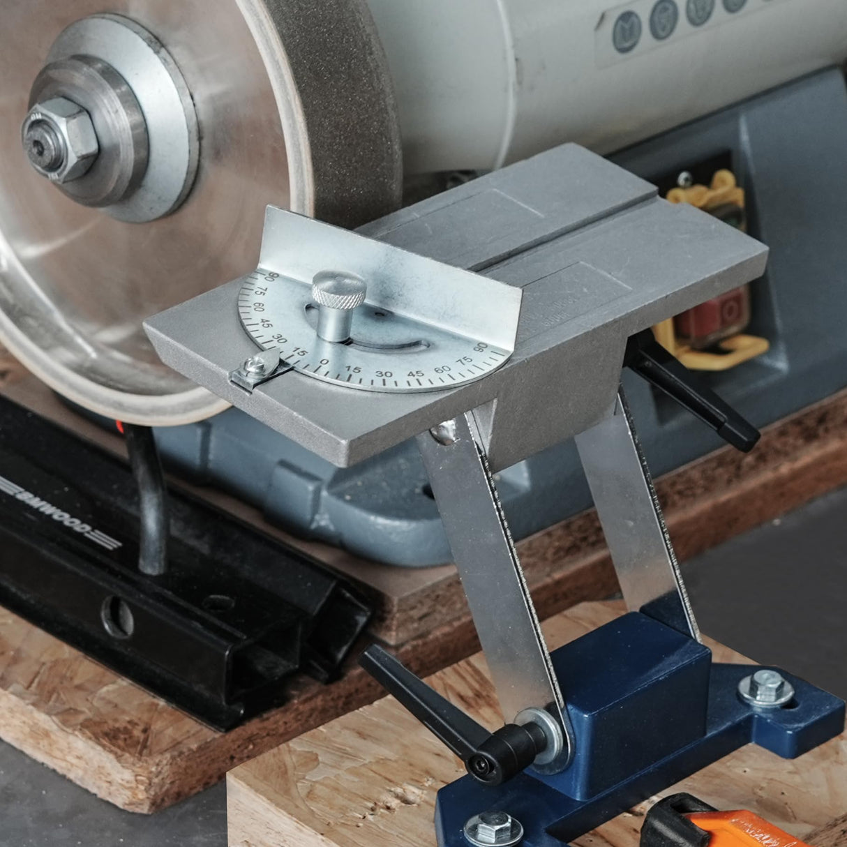 BMWOOD CT-CGJ Bench Grinder Tool Rest Kit for Woodturning Chisels, Grinders, Woodturning Tools. BMWOOD