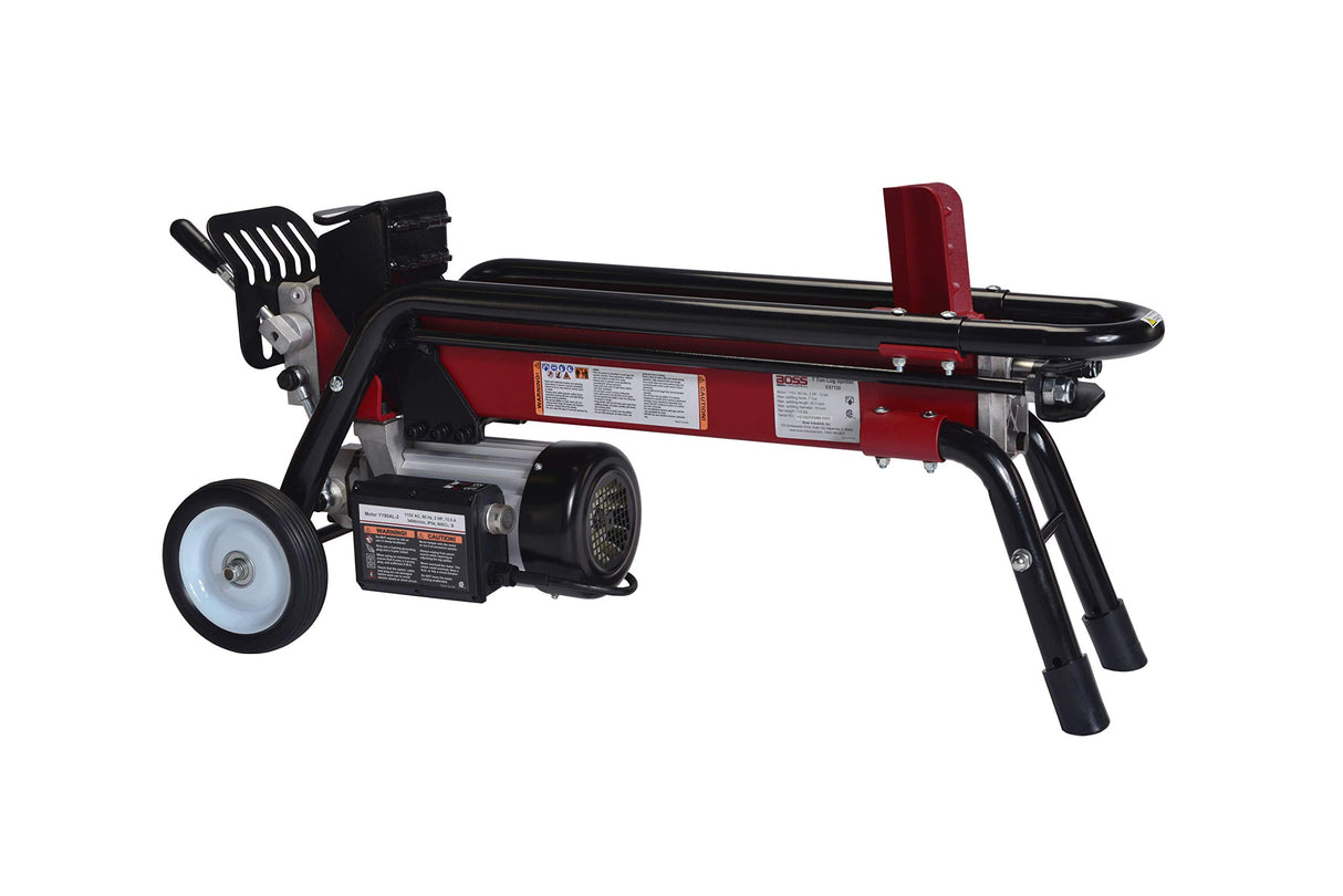Boss Industrial ES7T20 Electric Log Splitter, 7-Ton Boss Industrial