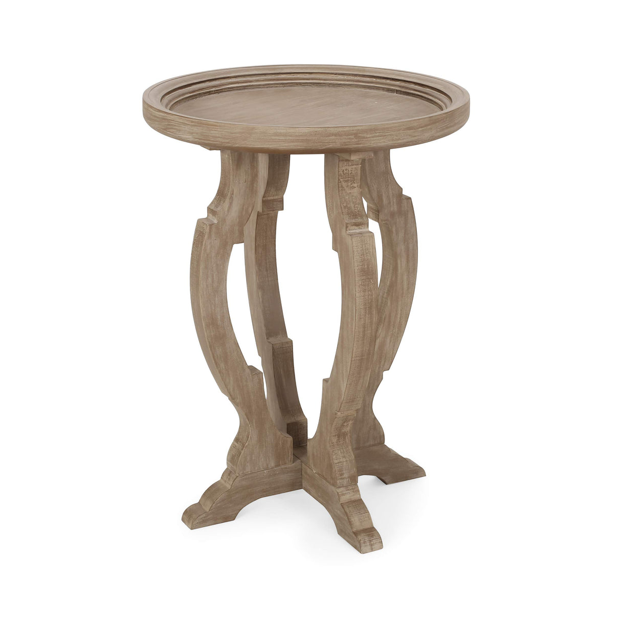Christopher Knight Home Doris French Country Accent Table with Round Top, Natural Christopher Knight Home