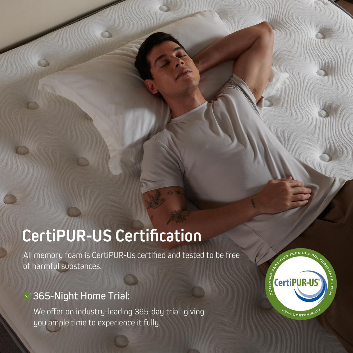 COMFBOX King Size Mattress 14 Inch , Hybrid King Mattress in a Box, Medium Firm Mattresses with Memory Foam & Pocket Springs, Pressure Relief, Cool Fresh Sleep, Enhanced Edge Support COMFBOX