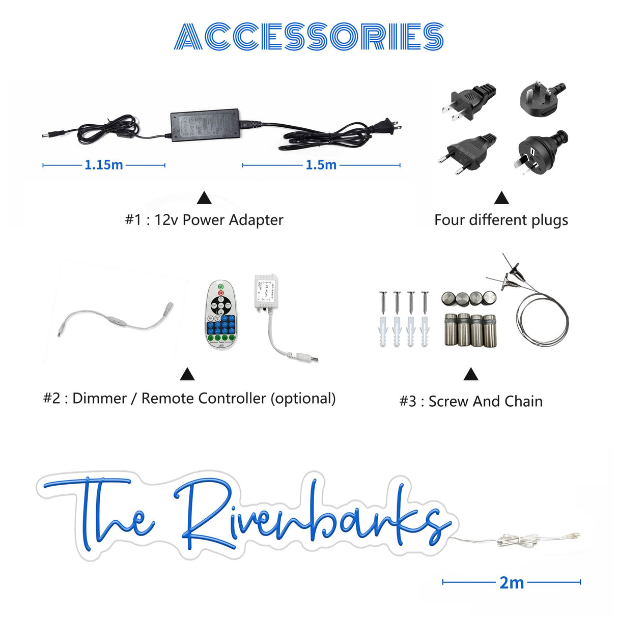 Custom Neon Signs, Personalized Large Led Neon Lights Sign,Neon Sign Customizable for Wall Decor Wedding Birthday Party Bedroom Bar Shop Name Logo Lights (Optional 18" to 60") OPBYWE