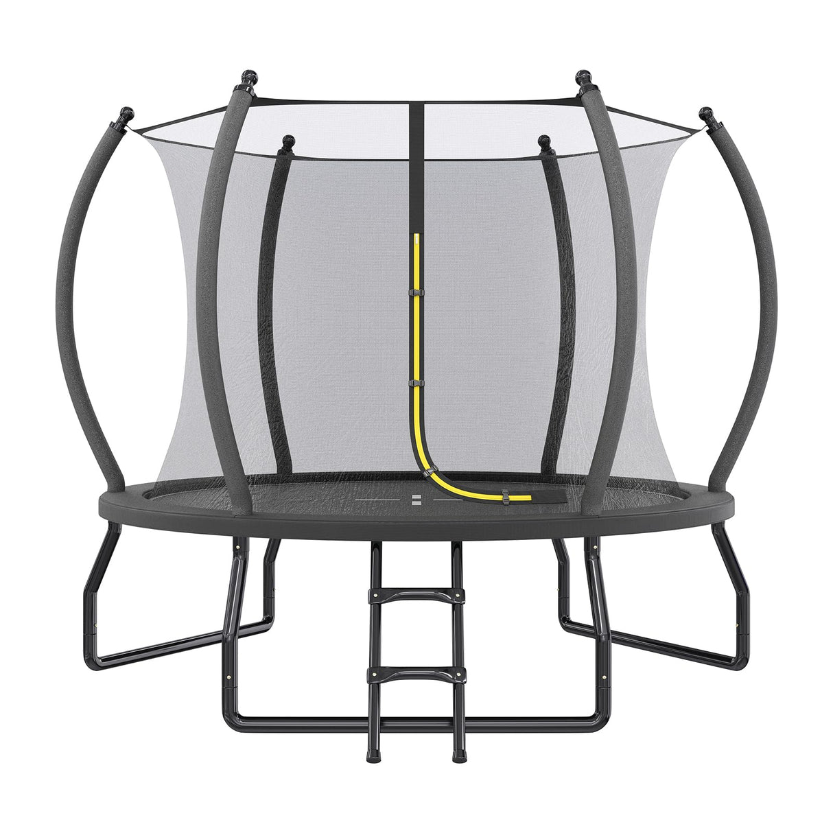 Yumpie Trampolines 8FT 10FT 12FT 14FT 16FT Outdoor Trampoline with Enclosure Net and Ladder, Recreational Trampolines for Kids and Adults,ASTM Approval YUMPIE