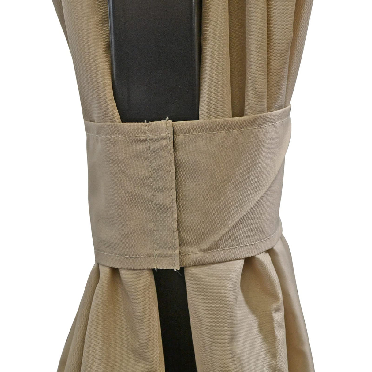 Westcharm Universal Gazebo Curtains 12' X 12' Replacement 4 Panels Privacy Curtain Set for Gazebo Outdoor (Gazebo Privacy Side Wall Set Only) Westcharm