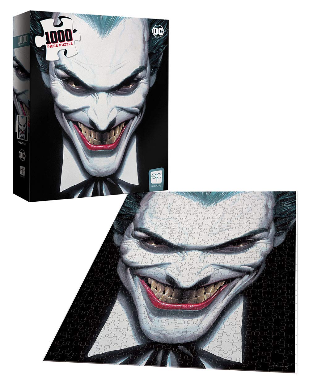 USAOPOLY The Joker Crown Prince of Crime 1000 Piece Jigsaw Puzzle | Collectible Puzzle Featuring Crime Villain Joker | Officially Licensed DC Comics Merchandise (PZ010-536-002000-06) USAOPOLY