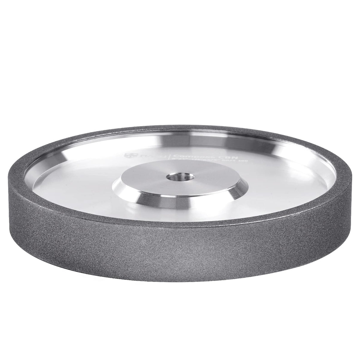 NAGU Compass CBN Grinding Wheels 8"x1-1/4"x5/8" GRIT 180 for Sharpening High Speed Steel of Woodturning Tools NAGU