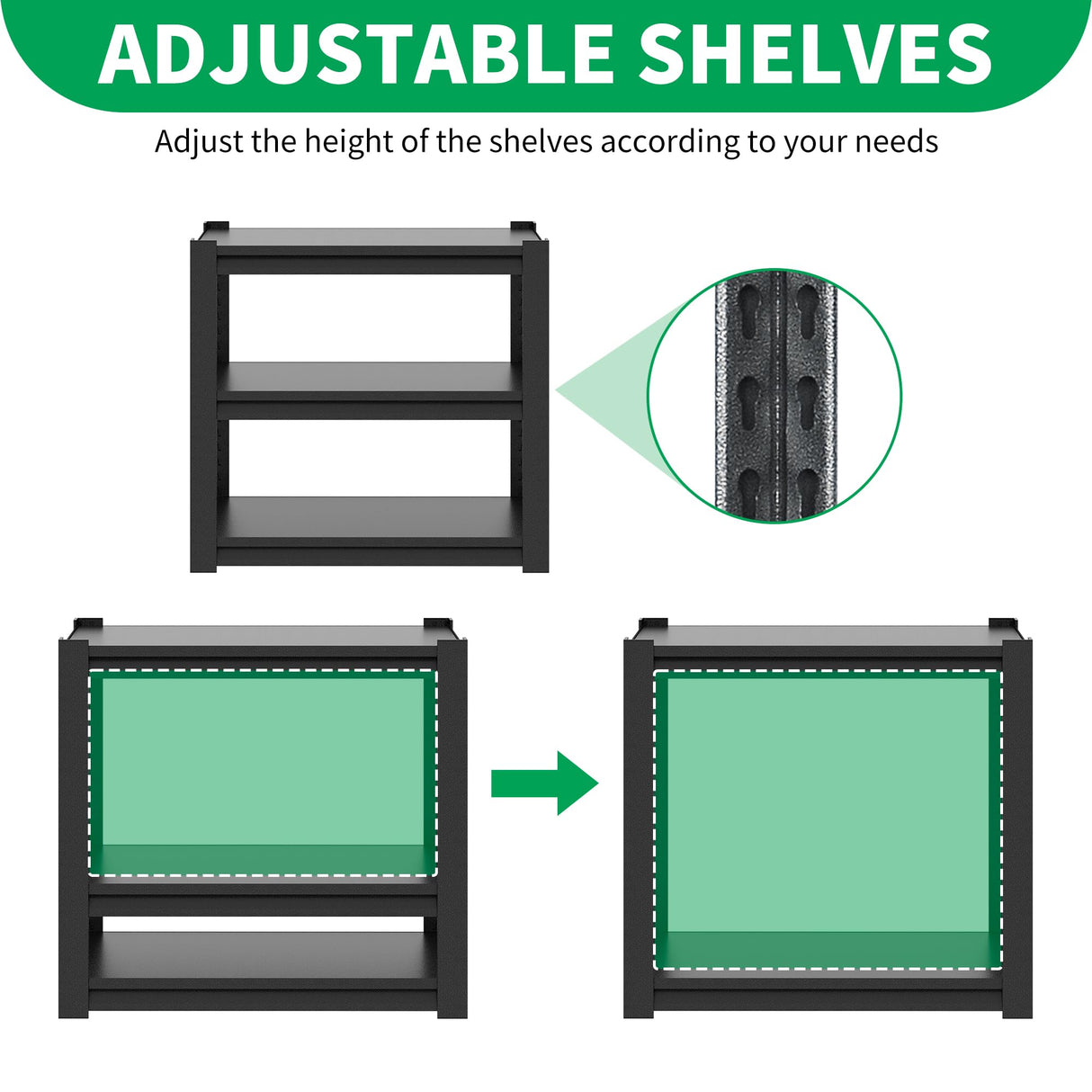 OPTYMIRA Fish Tank Stand,3-tier Rack Shelf Heavy Duty Metal Frame Aquarium Stand 20 Gallon,Reptile Terrarium Stand for 30 Gallon Long Aquarium,Reptile Tank Stand,Breeder Tank Stand,31.5"*18"*34" OPTYMIRA