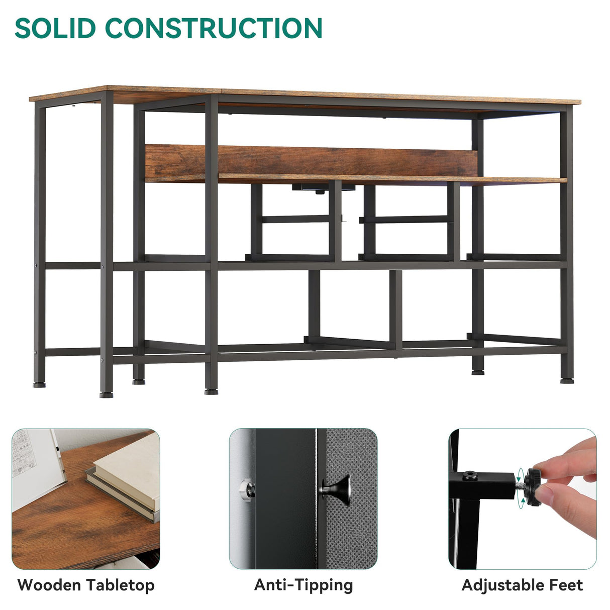 YITAHOME Dresser TV Stand for 55'' TV, 9-Drawer Tower with Power Outlet and LED Light, Wide Dresser with Metal Handle with Shelves(Pink) YITAHOME