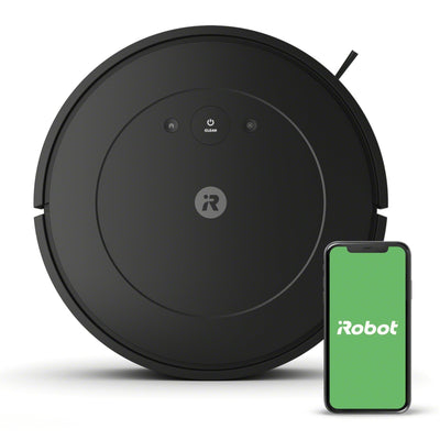 iRobot Roomba Vac Robot Vacuum (Q011) - Power-Lifting Suction, Quieter Cleaning Mode, Multi-Surface Cleaning, Cleans in Neat Rows, Easy to use, Self-Charging, Works with Alexa