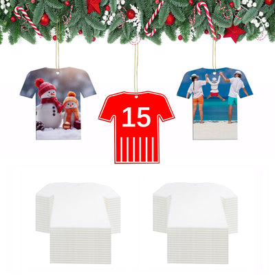 50 pcs Sublimation air fresheners Blanks ,Sublimation Blanks Products DIY Air Freshener for Car and Home Hanging Decoration Sublimation car freshener Blanks Sublimation Ornaments Blank