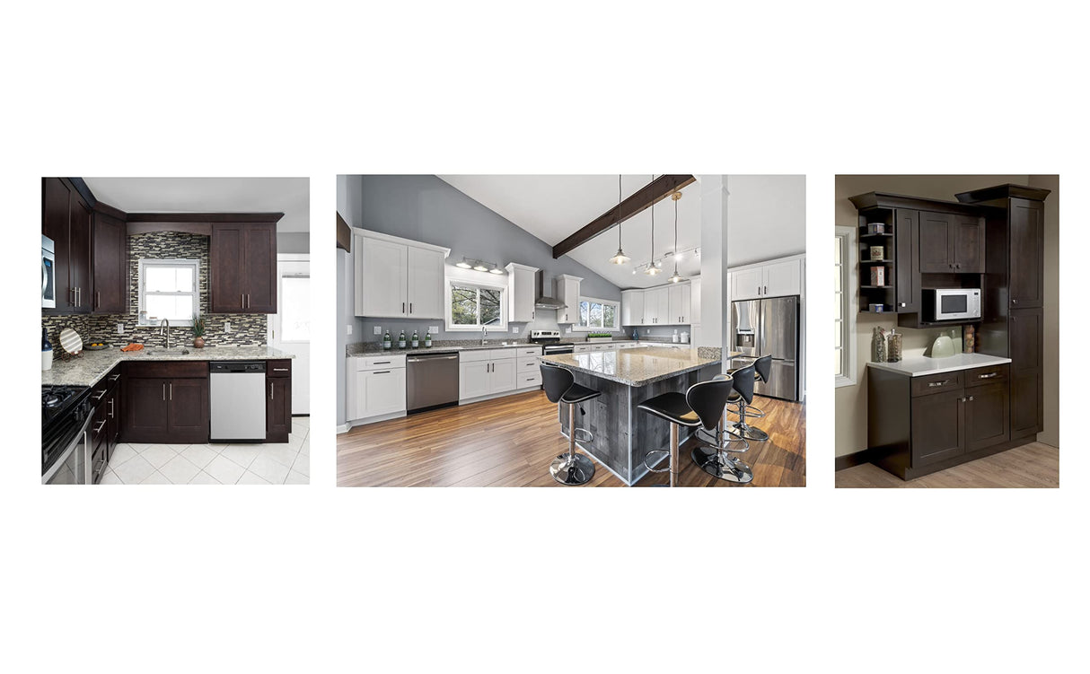 ONESTOCK 11.5W x 22H Unfinished Oak Kitchen Cabinet Door Replacement, Shaker Style ONESTOCK