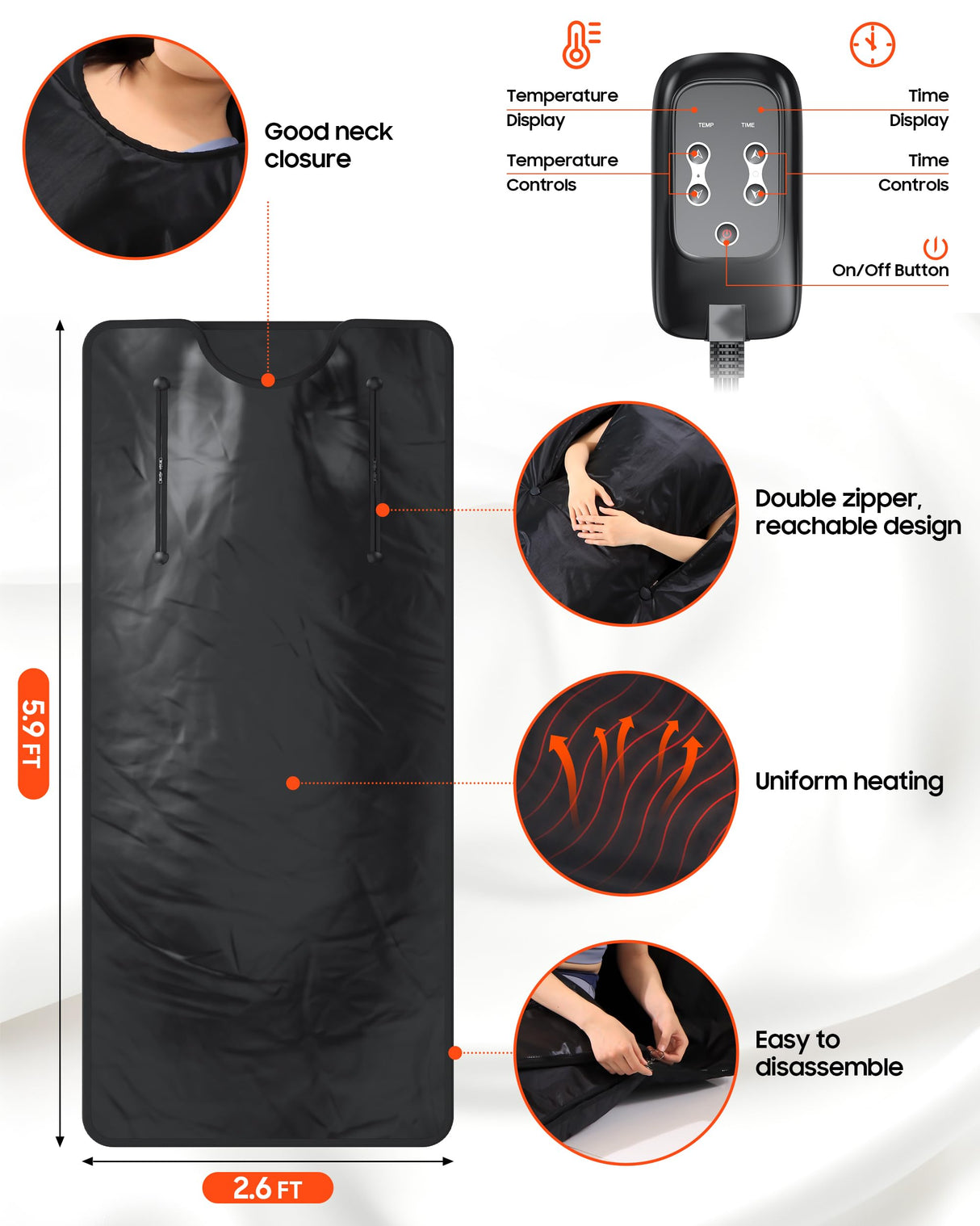 sevkumz Sauna Blanket sevkumz