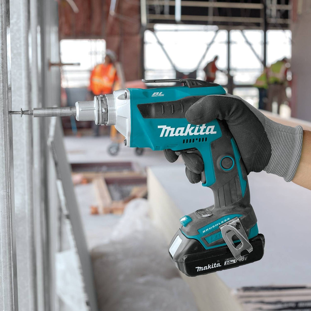 Makita XSF03R 18V LXT Lithium-Ion COMPACT Brushless Cordless Drywall Screwdriver Kit (2.0Ah) Makita