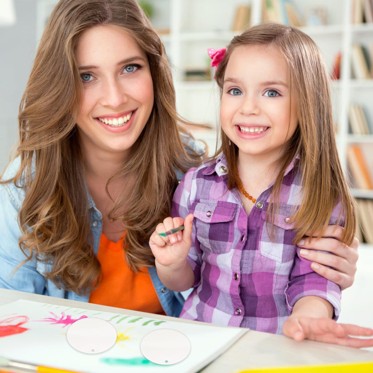 ZYNERY 30Pcs Sublimation Ceramic Ornaments, Sublimation Ornament Blanks, Ornaments for Crafts, DIY Christmas Ornaments, White Christmas Ornaments, Sublimation Blanks Products Bulk Personalized Gift ZYNERY