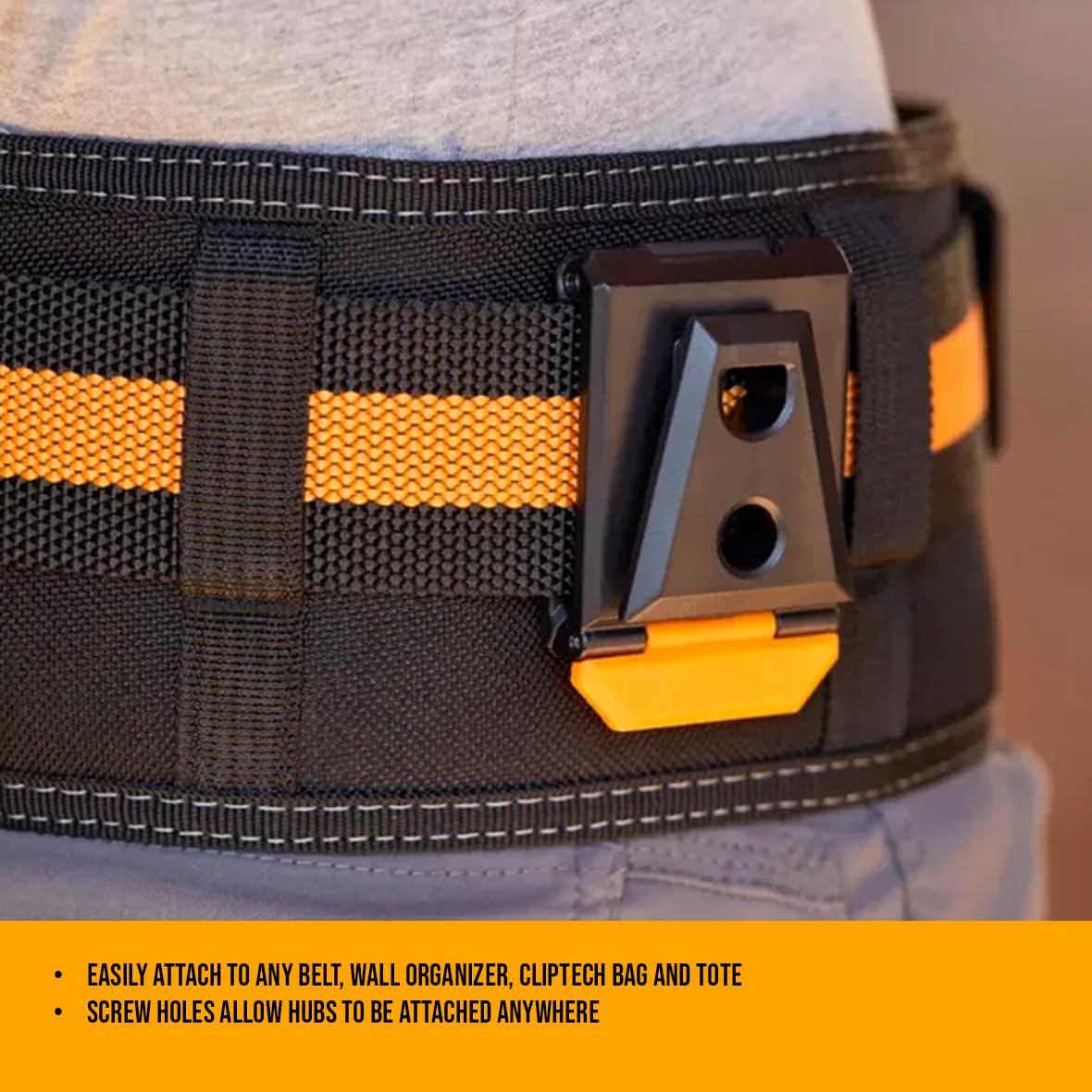 ToughBuilt TB-CTA-01150A ToughBuilt Cliptech Hubs, 3-Pack ToughBuilt