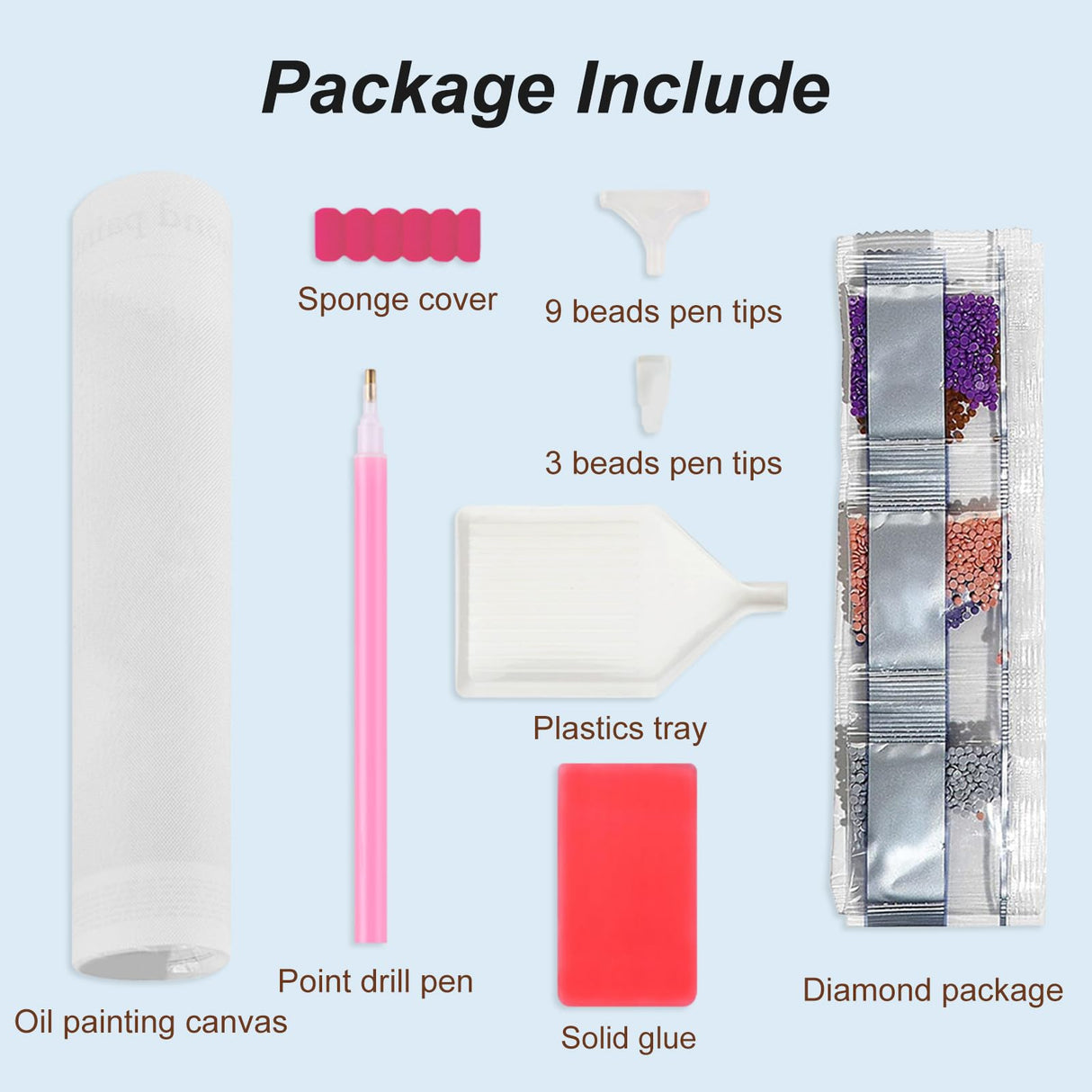 SJUTOUCI Dog Diamond Art Painting Kits for Adults, Diamond Art Kits for Beginners, 5D DIY Full Drill Gem Craft for Home Decor Gift 12x12inch/30x30cm SJUTOUCI