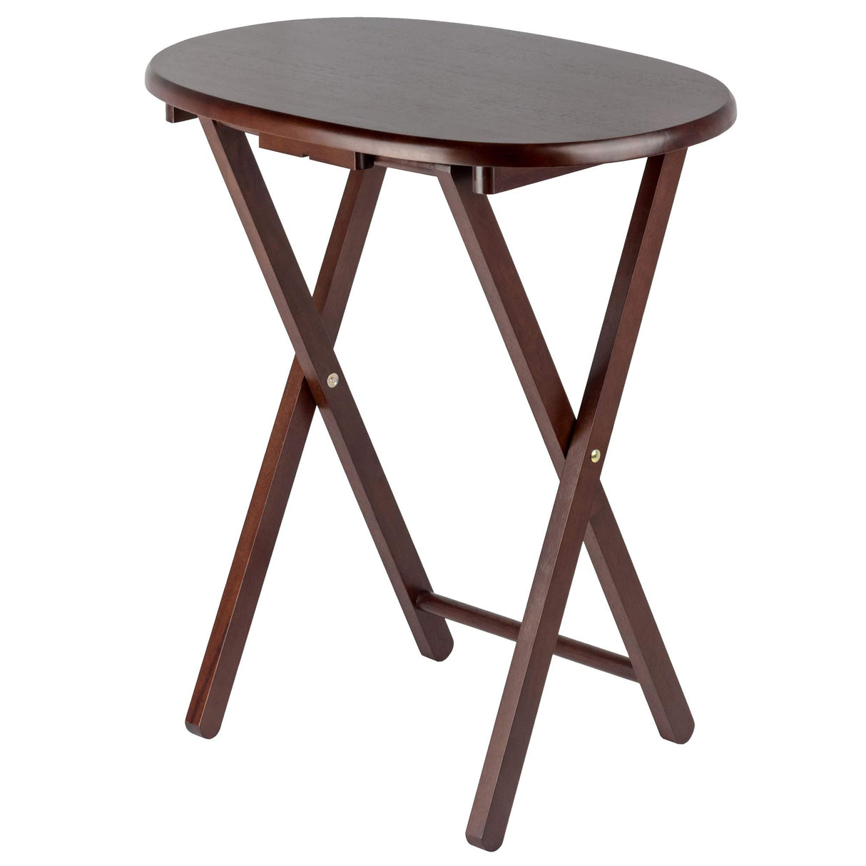 Winsome Nathan 5-PC Set Cappuccino Snack Table 23.7x15.83x25.51 Winsome