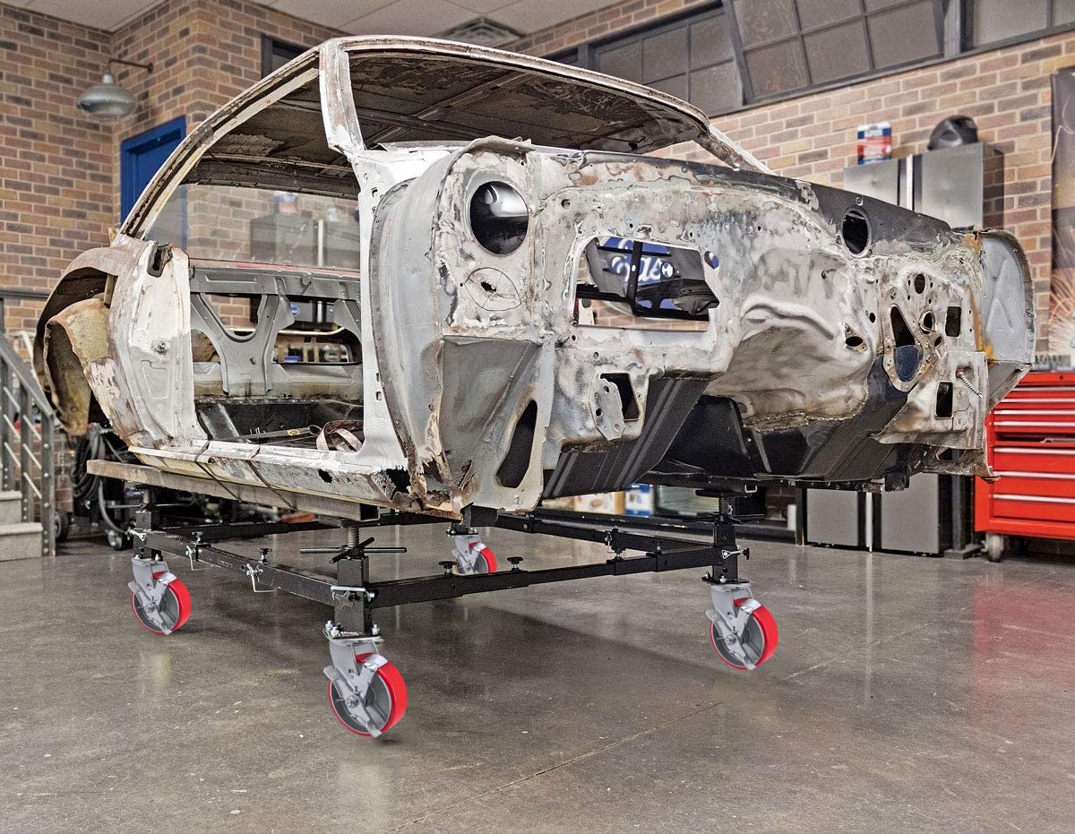 8"X 2" Heavy Duty Casters Wheels - Industrial Caster Wheels Polyurethane Caster Wheel with Strong Load-bearing Capacity 6000 LB, heavy duty casters wheel -set of 4, Widely Used in Tool Box, Trail Jack SY America