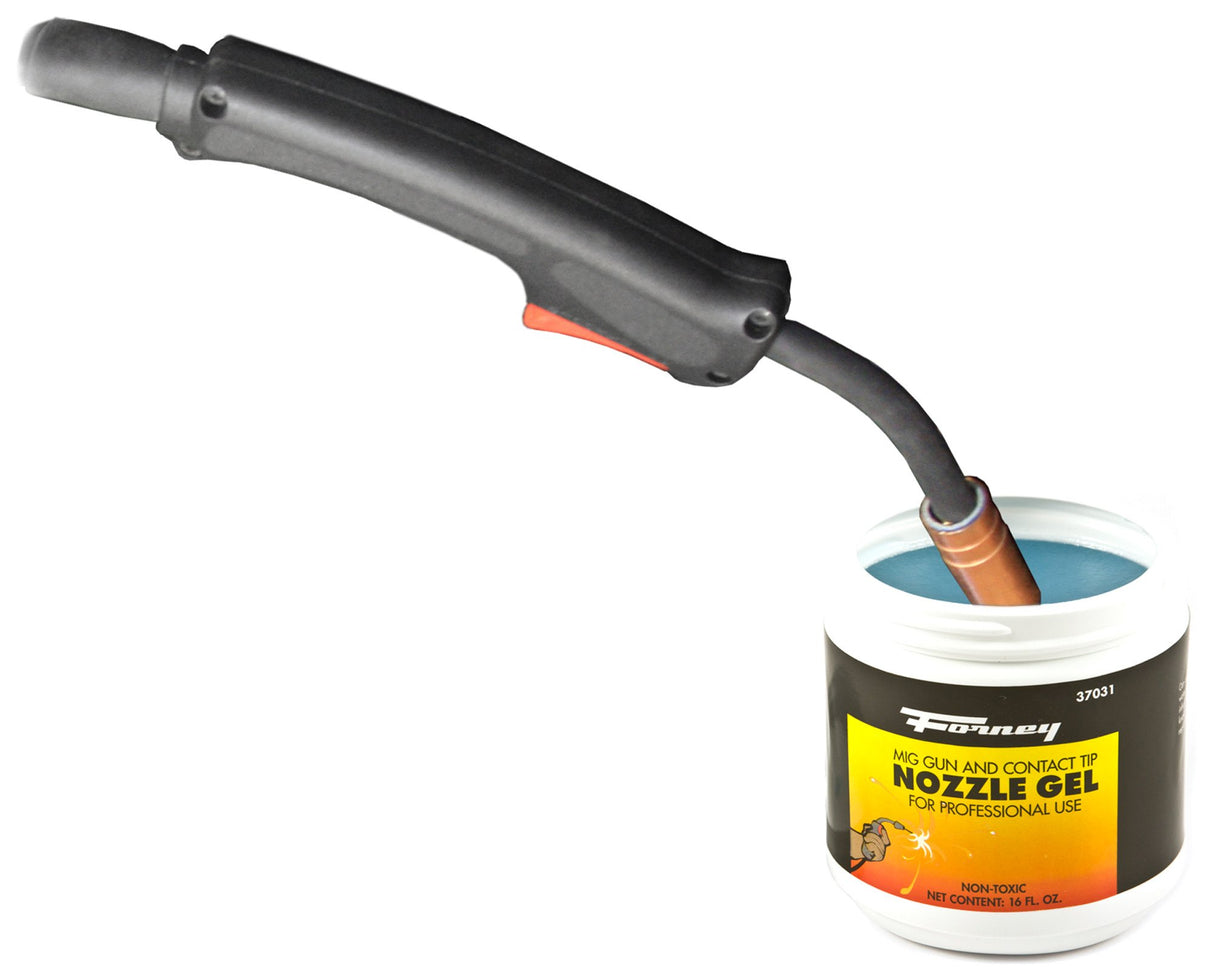 Forney 37031 Nozzle Gel For Mig Welding, 16-Ounce , White Forney