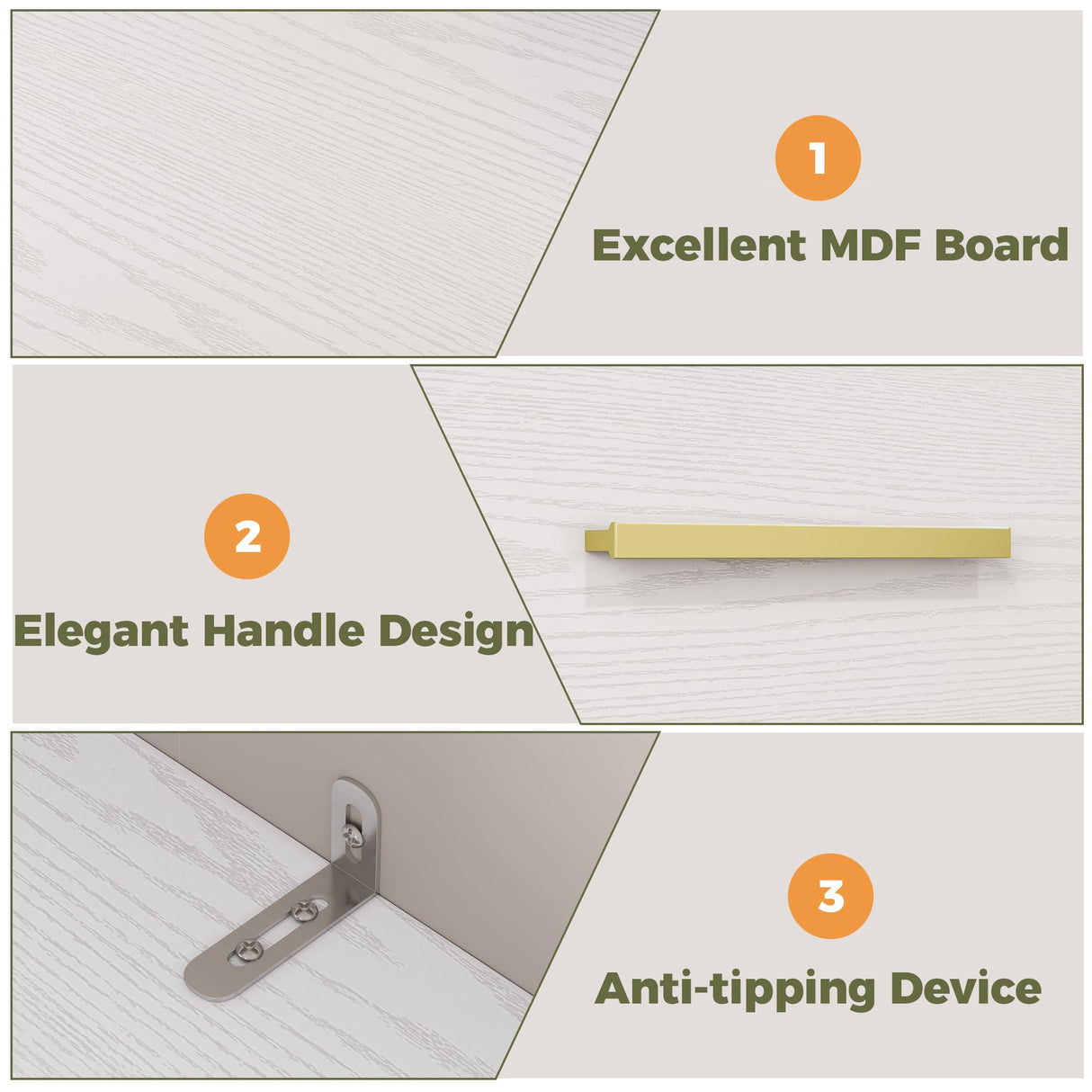 IRONCK Corner Bookshelf, 76" Tall Corner Bookshelves, 6 Tiers L-Shaped Bookcase with 10 Open Shelves and 2 Storage Drawers for Living Room or Home Office IRONCK