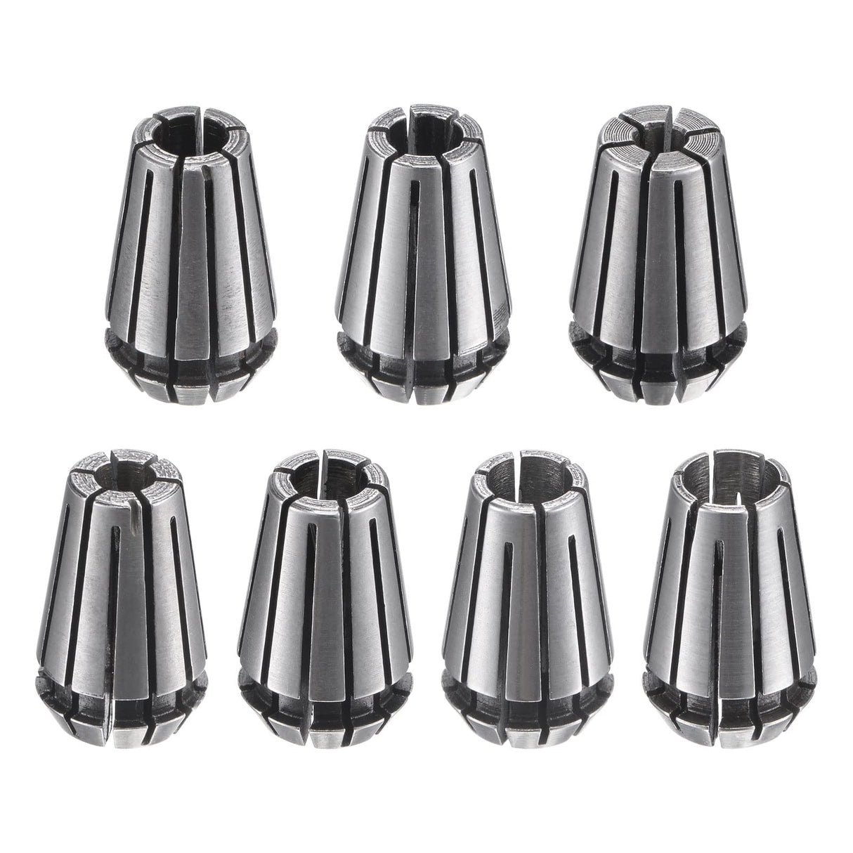 uxcell 7pcs ER11 Spring Collet Set, 1/16" to 1/4" Chuck for CNC Machine Lathe Milling uxcell