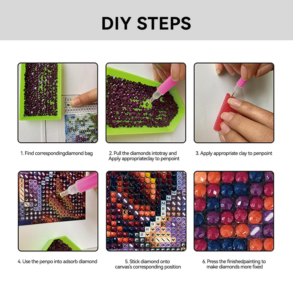 PRSTINCOL Diamond Art Kits for Adults,12x16 Inch DIY Paint by Numbers Kit for Adults,5d DIY Full Drill Round Gem Art Crafts Paintings for Home Wall Decor(Forest Fairy) PRSTINCOL