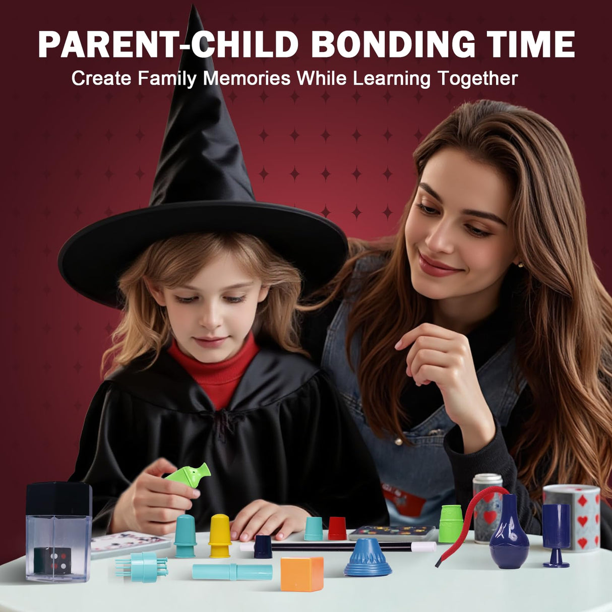 Magic Tricks Set 28 in 1 Magic Kit for Kids Age 6-8 to Perform with Step-by-Step Video Instructions for Each Trick from Professional Ages 6+ TENTAM