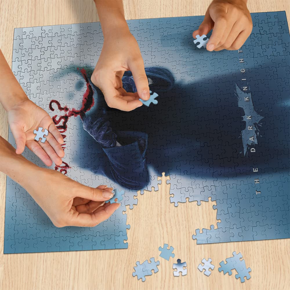 The Dark Knight Joker Poster 500 Piece Jigsaw Puzzle for Adults, 16" L X 21.5" W GRAPHICS & MORE