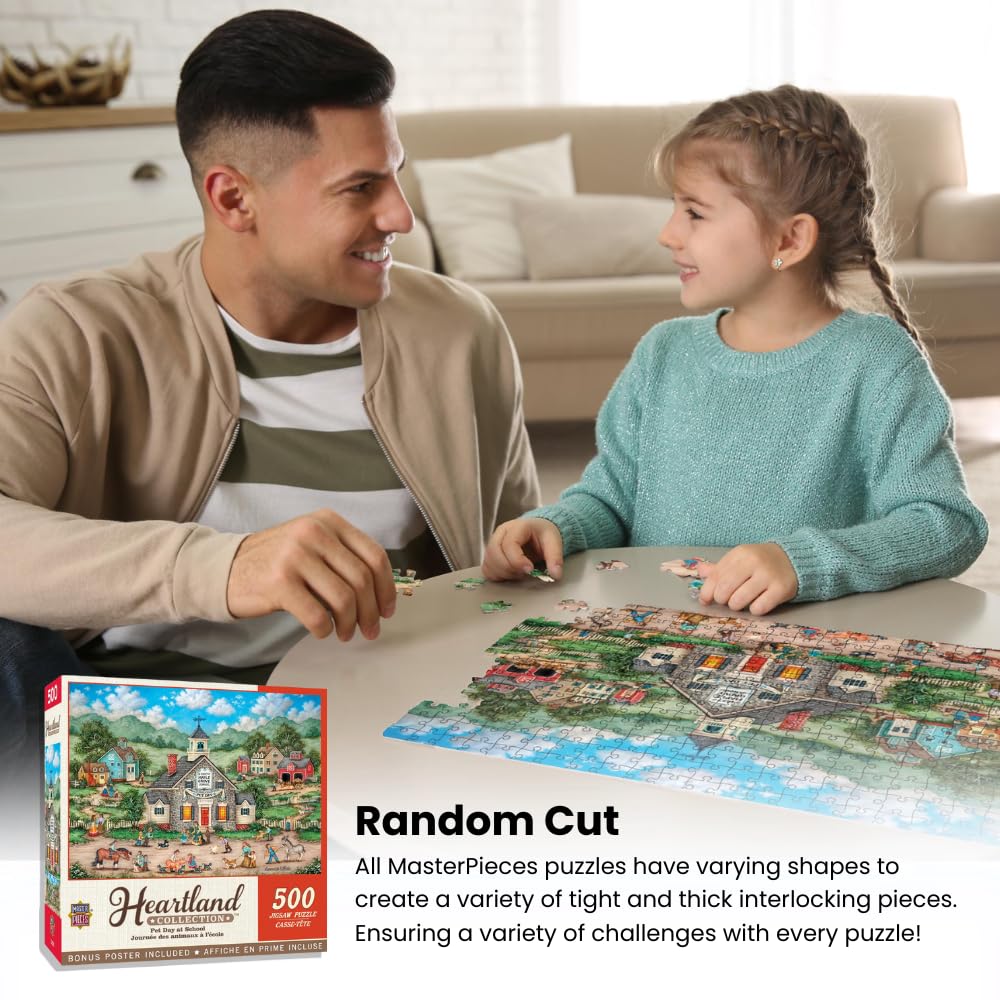 Masterpieces 550 Piece Jigsaw Puzzle for Adults and Family - Fireworks Finale - 18"x24" Masterpieces