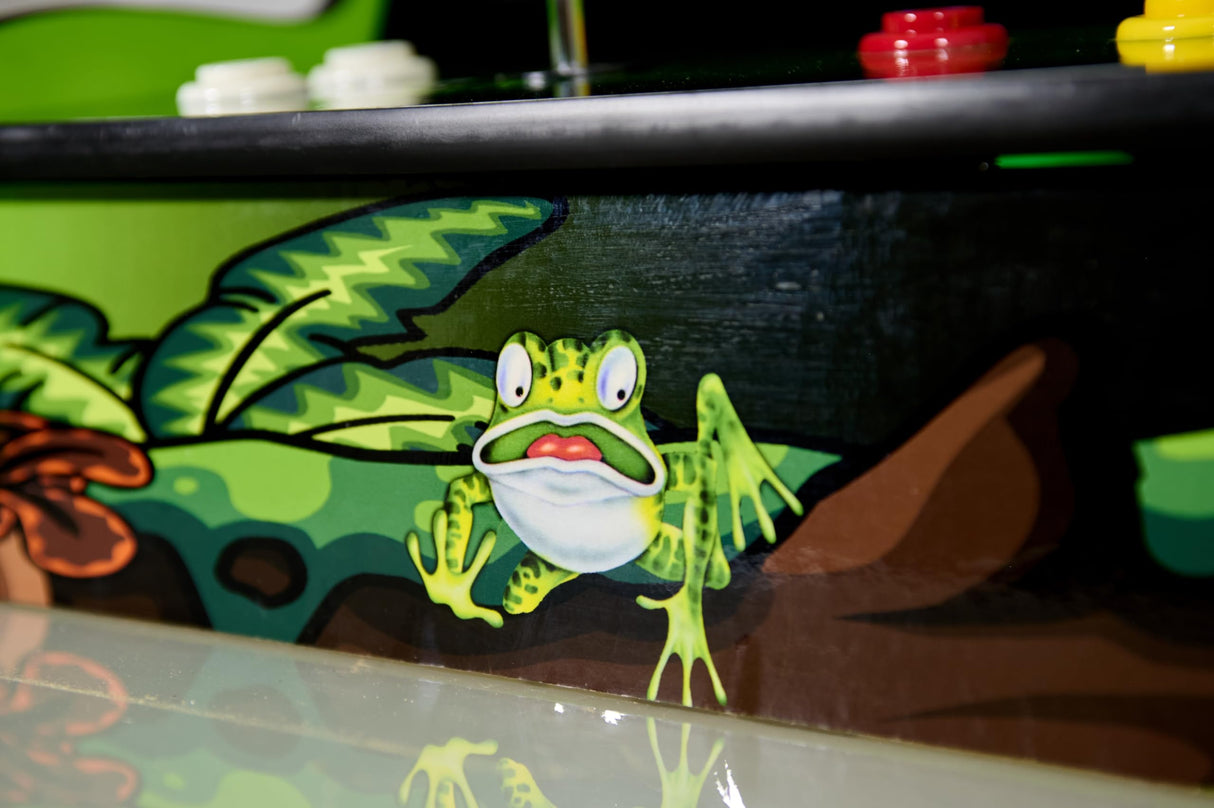 Doc and Pies Arcade Factory Classic Home Arcade Machine - Tabletop and Bartop - 412 Retro Games - Full Size LCD Screen, Buttons and Joystick (Green) Doc and Pies Arcade Factory