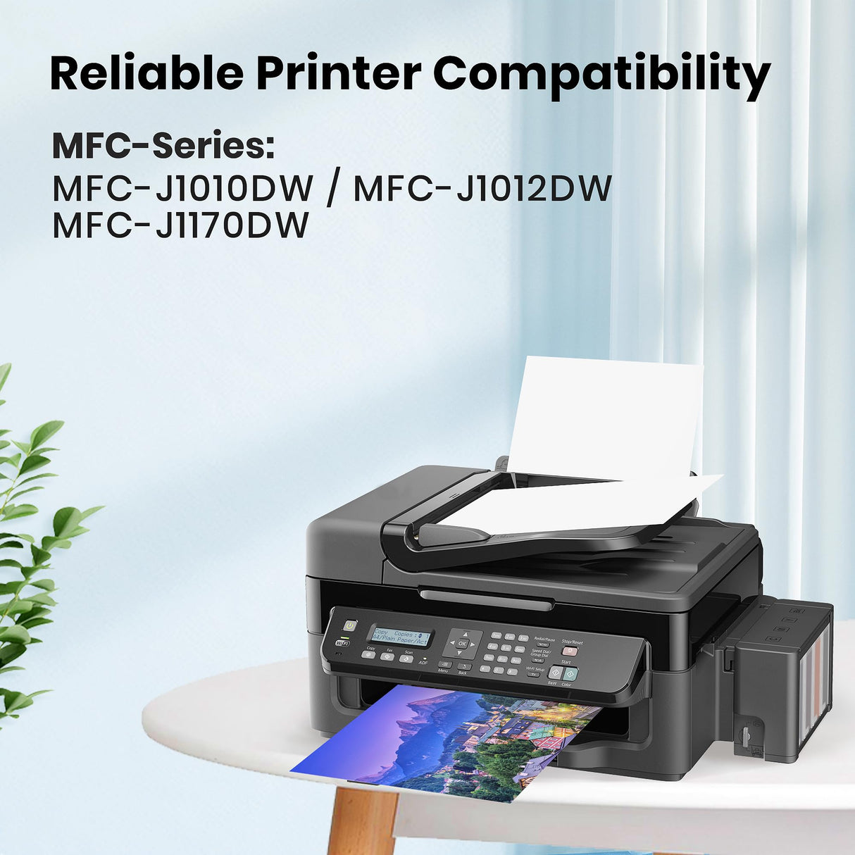 LC401 Ink Cartridges Compatible for Brother LC401 XL BK LC401XL LC 401 LC401BK High Yield to use with Brother MFC-J1010DW MFC-J1012DW MFC-J1170DW (4-Pack, Black Cyan Magenta Yellow) Stamsky