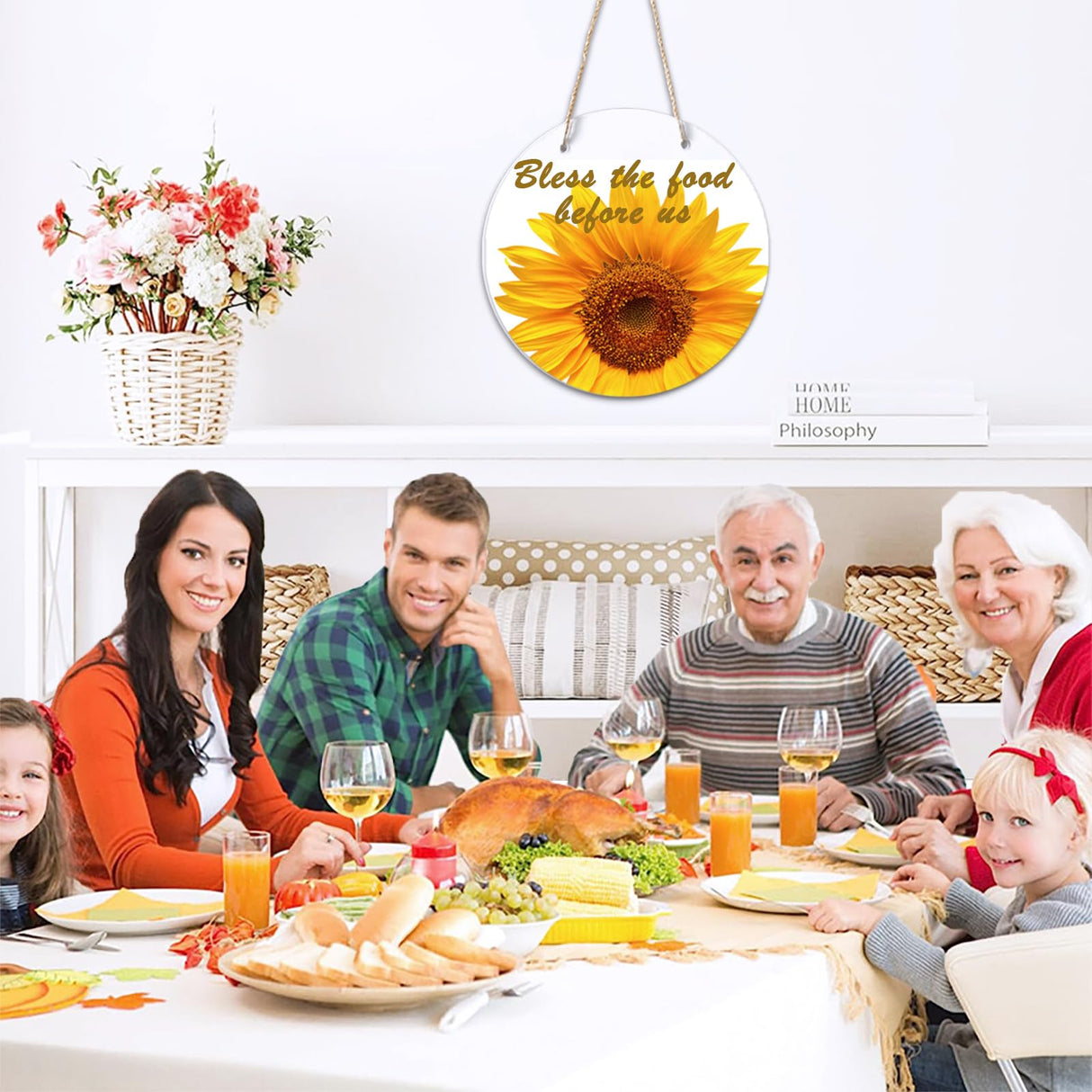 PURREITTI 10 Pcs 10" Round Sublimation Door Hanger Blanks, White Hardboard MDF Wood Blanks, Unfinished Circle Sublimation Blanks Wall Hanging for Heat Press Machine Printing Crafts Christmas Decor PURREITTI