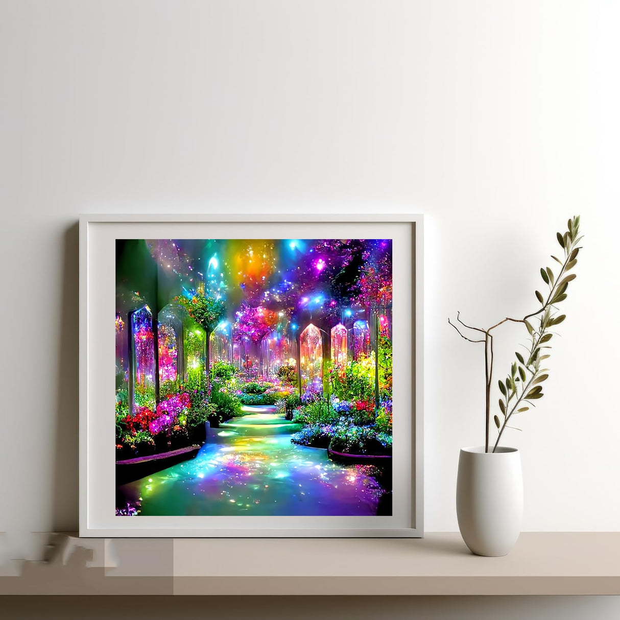 BYGFHLYW 5D Diamond Art Kits for Adults Beginner, Dreamy Landscape Adult Diamond Painting Kits, DIY Full Drill Gem Art Paint by Diamonds Dots Crafts Kits for Home Wall Decor 13.7x13.7inch BYGFHLYW