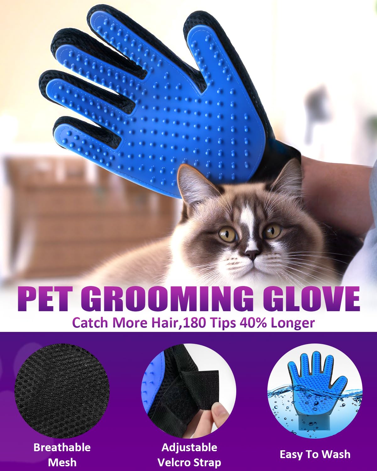 Breeze Touch Dog Grooming Arm - 35" Dog Grooming Table Arm with Clamp and Post, Loop Noose, No Sit Haunch Holder Grooming Restraint for Small & Medium Dogs Breeze Touch