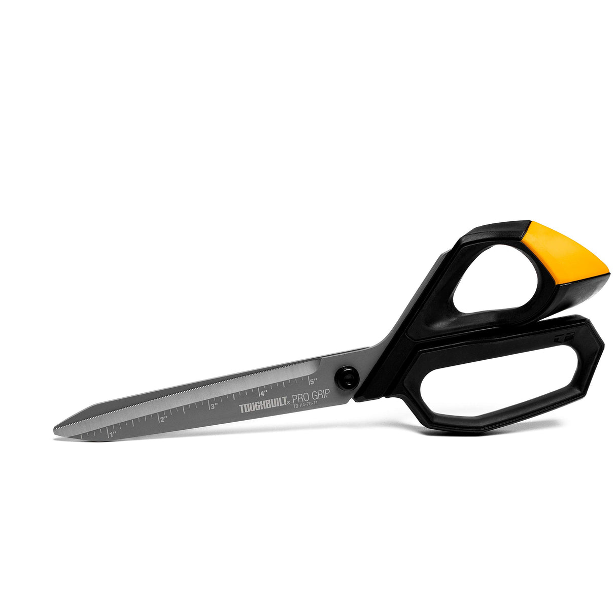 ToughBuilt - Pro Grip Jobsite Scissors - 5 in Titanium Coated Stainless Steel Blades - (TB-H4-70-11) ToughBuilt