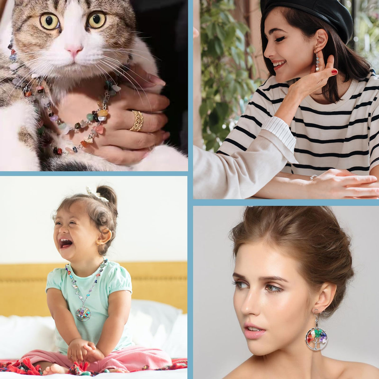 RUOMOXI Y Jewelry Making Supplies Kit for Adults - 1200 Crystal Beads, Jewelry Pliers, Earring Hooks, Necklace Clasp, Beading Wire - DIY Bracelets/Earrings/Rings for Beginners & Professional RUOMOXI Y