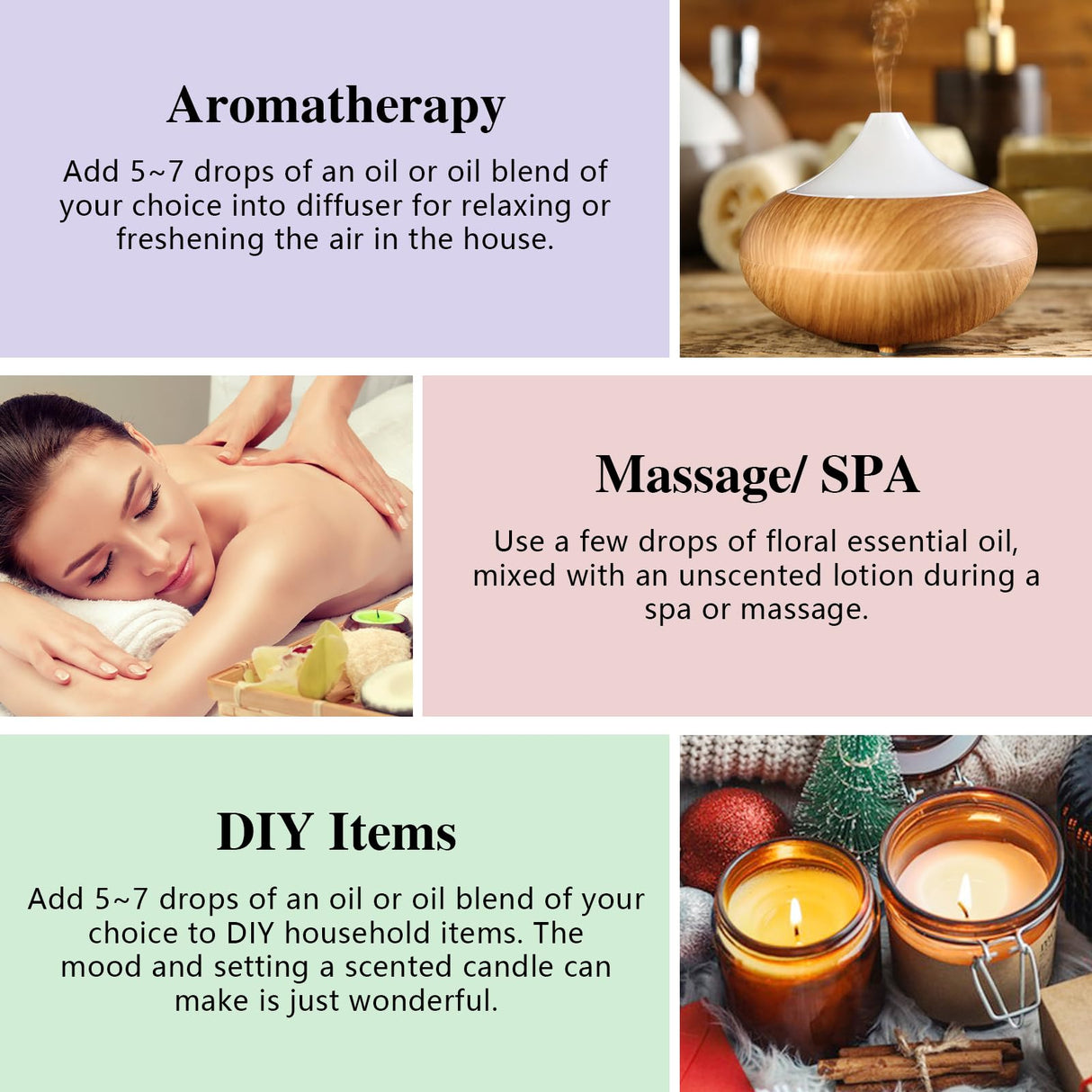 Bakery Essential Oils Set - Fragrance Oil for Diffusers, Candle Making - Pumpkin Pie, Coffee Cake, Oatmeal Cookie, Gingerbread, Cinnamon Apple Aromatherapy Scented Oils (5ml) Aeshory