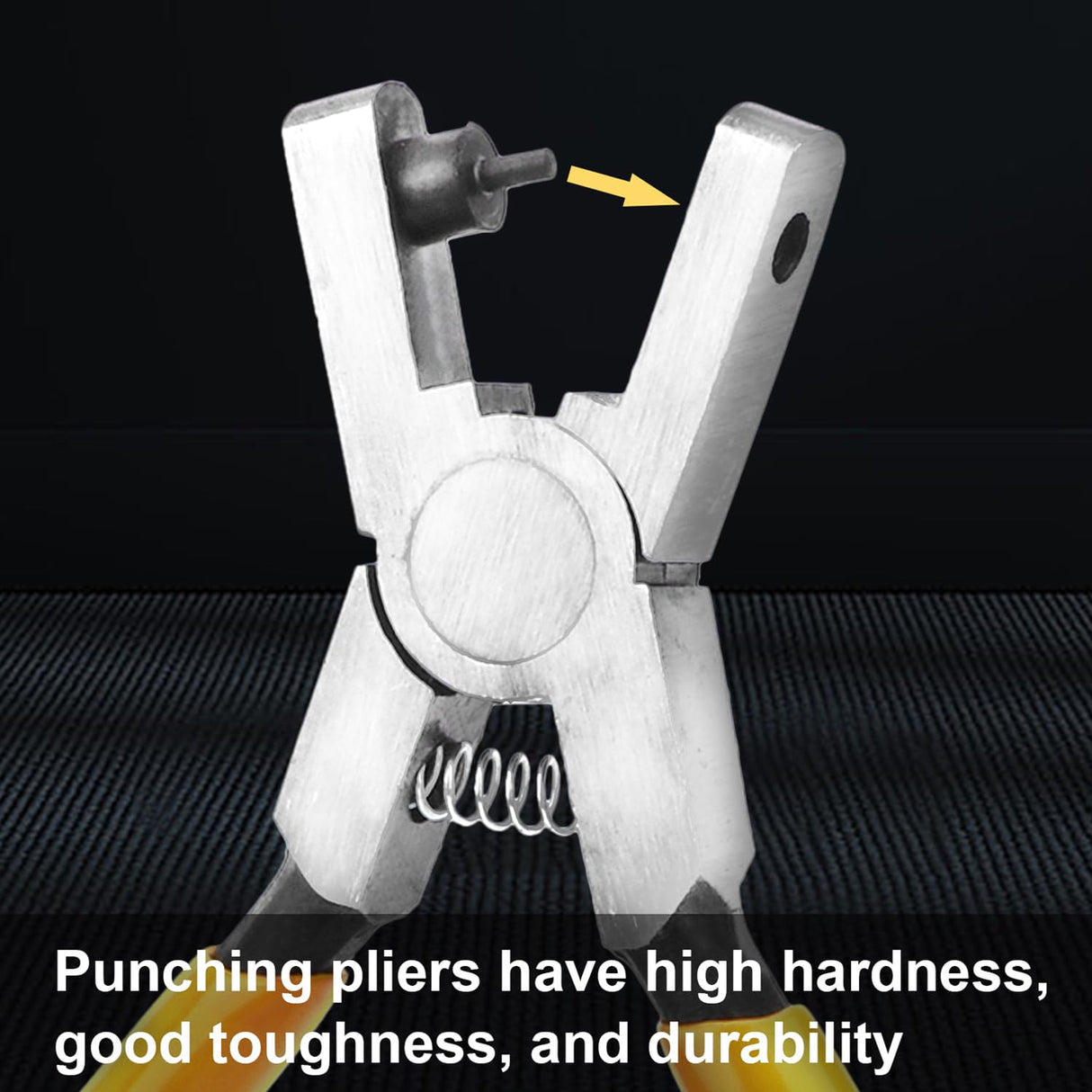 Watch Belt Leather Hole Puncher Plier Round Hole Punch Pliers Universal 2.0mm Shoe Strap Punch Hole Tool Small Hole Punching for Thin Belts, Shoes, Fabric Dog Collars, DIY Home or Craft Projects Rongon