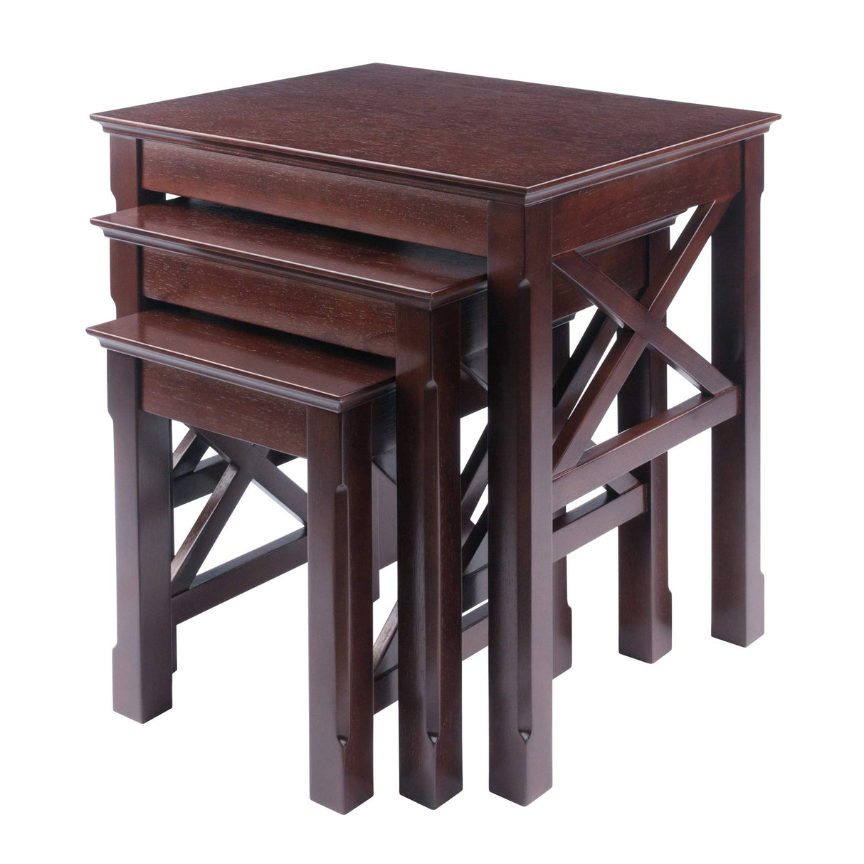 Winsome Xola Nesting Tables, Cappuccino Winsome