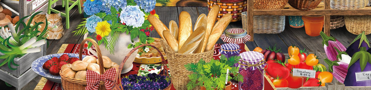 Ceaco - Tracy Flickinger - Country Market - 500 Piece Jigsaw Puzzle Ceaco