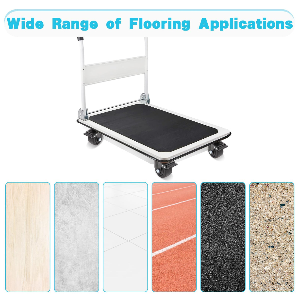 Nefish 4-Inch Heavy Duty Casters Set of 4, Industrial Grade Casters Wheels 7000 LBS, Low Gravity Plate Swivel Caster with Brake, Sturdy & Corrosion-Resistant Nylon Wheels for Industrial, Equipment Nefish