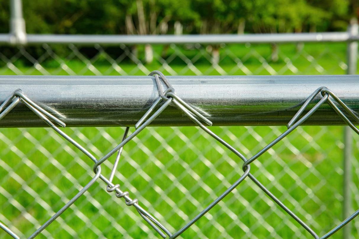 HITTITE 100-Pack Chain Link Fence Dog Fence Slats Hook,Repair Aluminum Wire Ties for Chain Link Fence and Dog Fence, Metal Wire Ties for Dog Fence, Chain Link Hook 7-9/10" Long, Diameter 13.5gauge. HITTITE