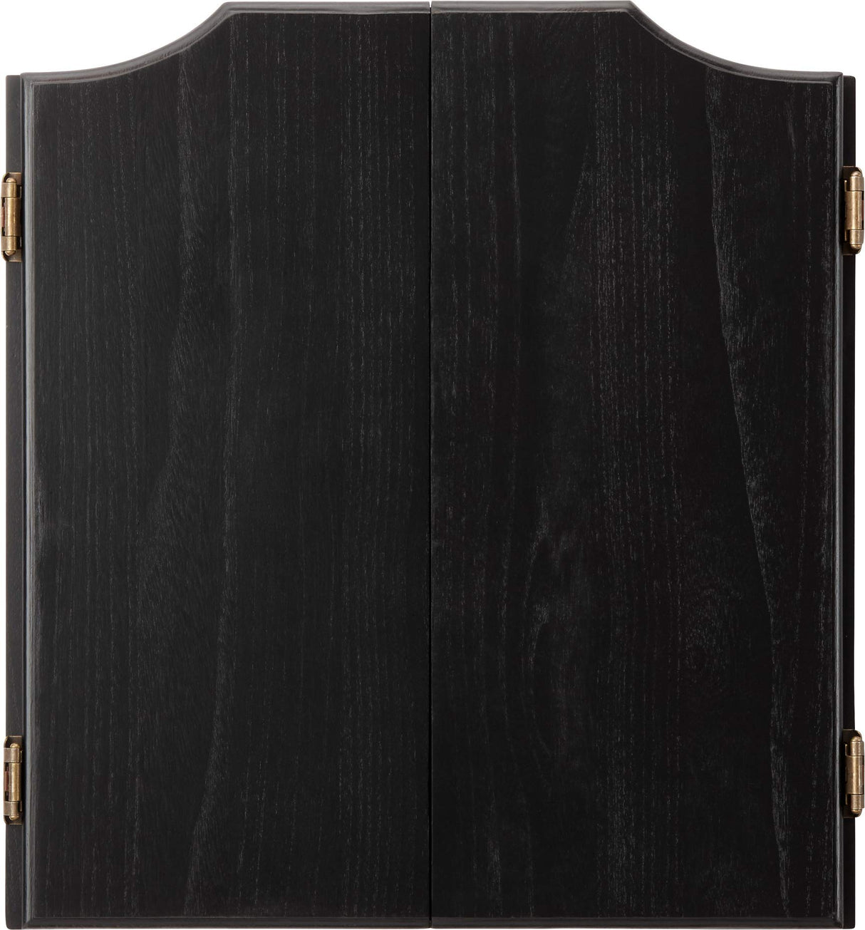 Viper by GLD Products Hudson Solid Wood Cabinet for Sisal/Bristle Steel Tip Dartboard with Dry Erase Scoreboard and Out-Chart, Black Finish Viper