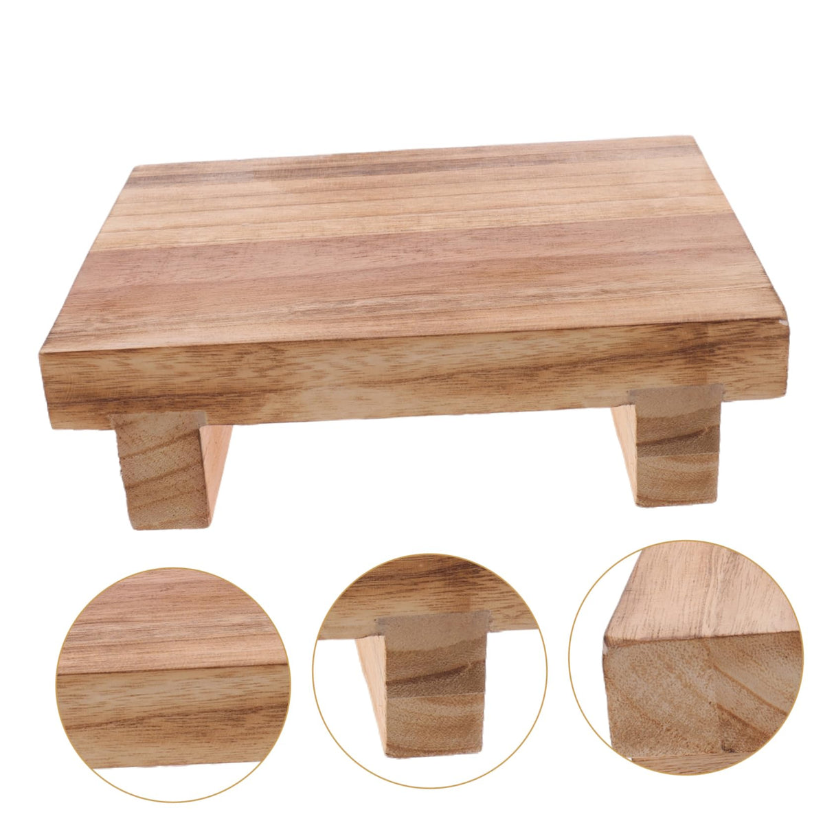 Elderly Footstool Kids' Step Stool Stepping Stool for Adults Bed Step Stool Foot Rest for Couch Kids Step Stool Bedside Step Stool Step Stool Wood Leg Rest for Desk Wood Step Stool MAGICLULU